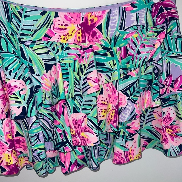Lilly Pulitzer Luxletic Ruffle Gabby Skort XL - Picture 3 of 11